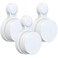 Pefecon Outlet Wall Mount for Google WiFi AC1200 Cable Management Space Saving Easy to Move Wall mount holder for Google WiFi2020 modelRound Plug3 Pack