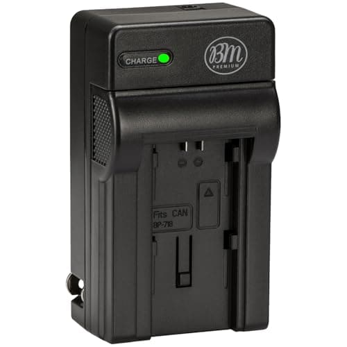 بي إم بريميوم Bm Premium BP718 BP727 Battery Charger For Canon