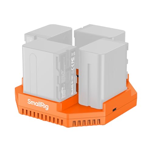SMALLRIG SMALLRIG 4slot Charger For Sony NPF970 Battery 100W