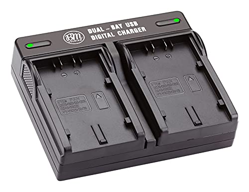 بي إم بريميوم Bm Premium Dual Bay Battery Charger For Panasonic AGVBR59