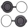 Opticron Rubber Objective Lens Covers 32mm OG L Pair fits models with Outer Diameter 4446mm
