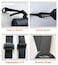 GAIARENA G GAIARENA Binocular Harness Adjustable Strap for Binoculars Cameras Rangefinders Includes Lens Cleaning Cloth Black