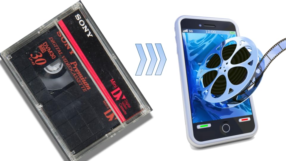 لوتس ميديا Lotusmedia Minidv Mini Dv Video Tape Transfer Digitization To Digital MP4 MPEG4 File