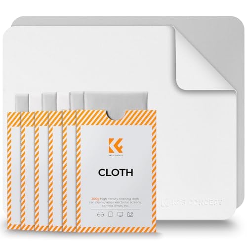 كيه إف كونسبت K&F Concept 6 Pack Lens Cleaning Cloth Microfiber Cleaning Cloth Glasses Cleaning Cloths Eye