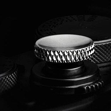 AJART Camera Shutter Button 2 PackSilver Upscale and Delicate Soft Shutter Release Button