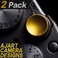 AJART Camera Shutter Button 2 PackGold Upscale and Delicate Soft Shutter Release Button