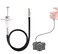 Fotasy JJC TCR40S Silver 40cm Threaded Cable Release Mechanical Shutter Release Cable BulbLock Design for Long exposures