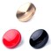 VKO Metal Soft Shutter Release ButtonDelicate Camera Shutter Button Black Red Golden 11mm Concave Surface3 Pack