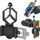 Tydeux Metal Smartphone Telescope Adapter Camera Mount Universal Phone Mount Work with for Telescope Spotting Scope Microscope Monocular Binocular