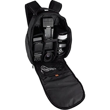 Vivitar Large PhotoVideo Backpack with Multiple Versatile Storage compartments Two Side Pockets Tripod Strap