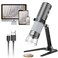 Bysameyee Wireless Digital Microscope 4K HD WiFi Microscope Camera Digital Magnifier Compatible for iPhone Android Phones and PC Black