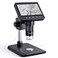AOPICK Digital Microscope Coin Microscope with Light Adjustable Brightness 43 HD LCD Screen 1000X Zoom PC View Compatible with MacOS Windows Black