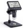 AOPICK Digital Microscope Coin Microscope with Light Adjustable Brightness 43 HD LCD Screen 1000X Zoom PC View Compatible with MacOS Windows Black