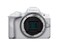 Canon EOS R50 Mirrorless Vlogging Camera Body OnlyWhite RF Mount 242 MP 4K Video DIGIC X Image Processor Subject Detection Tracking Compact Smartphone Connection Content Creator