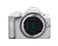 Canon EOS R50 Mirrorless Vlogging Camera Body OnlyWhite RF Mount 242 MP 4K Video DIGIC X Image Processor Subject Detection Tracking Compact Smartphone Connection Content Creator