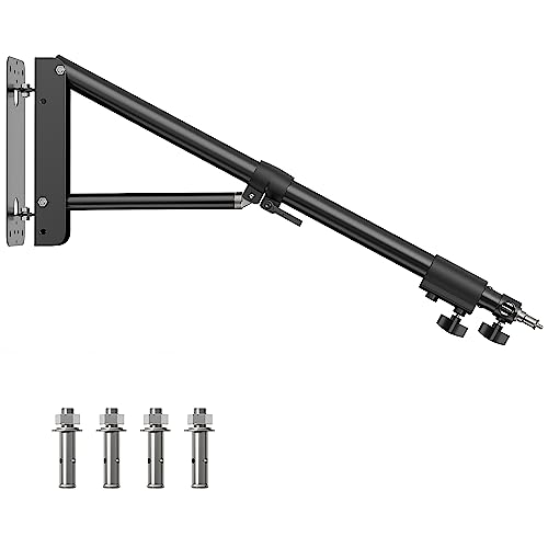 Altson Altson Ring Light Mount Wall Mount Triangle Boom Arm 43ft130cm Wall Stand