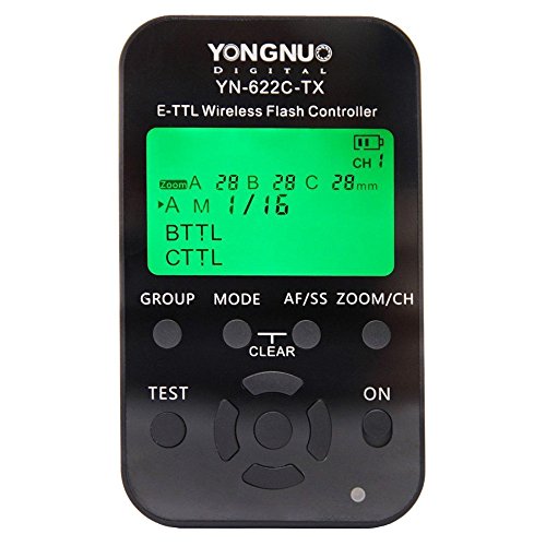 يونغ نيو Yongnuo YN622ctx YN622c Tx 7-channel Ettl Wireless Flash Controller