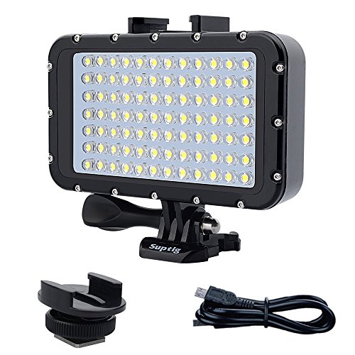 سوبتيج Suptig Underwater Lights Dive Light 84 LED