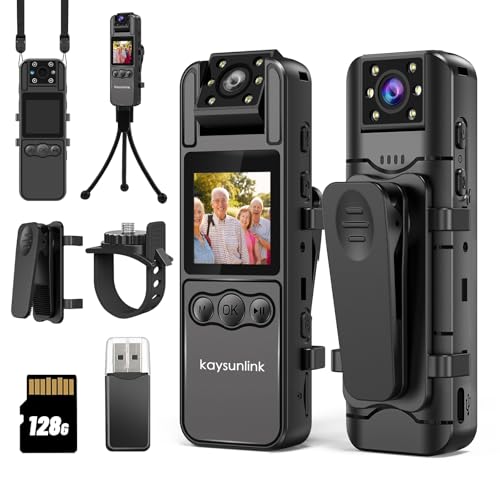 زونبون Kaysunlink Body Camera 128GB