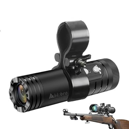 ablebro ABLEBRO 4K Shotgun Camera Hunting With Red Cross WiFi APP Function Gun Sport Helmet Camera