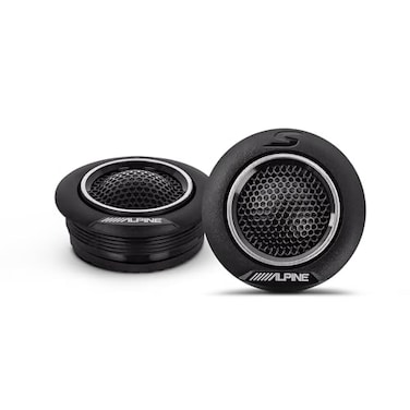 Alpine SS10TW SSeries 1 Silk Dome Tweeter Set
