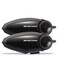 BIKECOMM BKS2 Motorcycle Bluetooth Headset Intercom 1200M Range Wireless Speakers Helmet Communication System IP67 Black Twin Pack