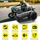 FreedConn KY PRO Motorcycle Bluetooth Headset Helmet Intercom Communication Systems with CVC Noise Cancellation IP65 Waterproof 6 Riders 075mi1200m intercom 2 Pack