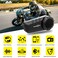 FreedConn KY PRO Motorcycle Bluetooth Headset Helmet Intercom Communication Systems with CVC Noise Cancellation IP65 Waterproof 6 Riders 075mi1200m intercom 2 Pack