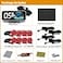 ELSNU Car Parking Sensors Kit Reverse Parktronic System Auto Electronics Vehicle Backup Assistant Reverse 8 Sensor Red