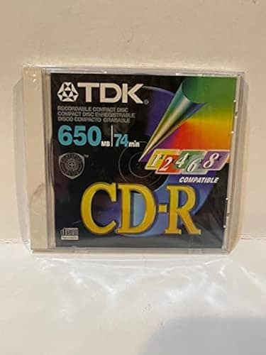Tdk Tdk Blank Cdr 650mb 74min Up To 6x Recordable Compact Disc 650MB