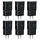 Eversame 6Pack USB Charger Fast Charging Block Android Phone Rapid USB Wall Charger Compatible with Samsung Galaxy S21S20S10S10eS10 PlusS9S9 PlusS8S8 PlusS7S6Note 10Note 9Note 8LGHTC iPhone