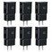 Eversame 6Pack USB Charger Fast Charging Block Android Phone Rapid USB Wall Charger Compatible with Samsung Galaxy S21S20S10S10eS10 PlusS9S9 PlusS8S8 PlusS7S6Note 10Note 9Note 8LGHTC iPhone