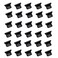 LampVPath LAMPVPATH 30 Pcs Micro USB Port Plug Micro USB Female Anti Dust Cover Plug Protector Stopper Cap