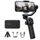 Hohem iSteady M6 Gimbal Stabilizer for Smartphone 3Axis Cell Phone Stabilizer Builtin OLED Display 400g Payload Reverse Charging Android and iPhone Gimbal with Inception Motion Timelapse