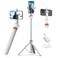 eucos EUCOS 62 Tripod for iPhone Sturdy Selfie Stick Tripod with Remote Lightweight Phone Stand Solidest Portable Cell Phone Tripod Compatible iPhone Pro MaxAndroid White