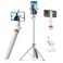 eucos EUCOS 62 Tripod for iPhone Sturdy Selfie Stick Tripod with Remote Lightweight Phone Stand Solidest Portable Cell Phone Tripod Compatible iPhone Pro MaxAndroid White