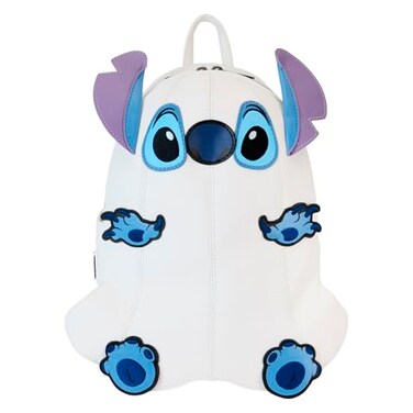 Loungefly Disney Stitch Ghost Costume Figural Glow Mini Backpack Multi Mini