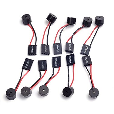 Cylewet 10Pcs Mainboard Computer PC Internal Speaker Buzzer Computer Case Buzzer for Arduino Pack of 10 CYT1027