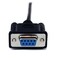 StarTech 2m Black DB9 Null Modem Serial Cable Male to Female