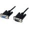 StarTech 2m Black DB9 Null Modem Serial Cable Male to Female