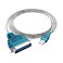 SinLoon USB to Parallel Port Adapter USB to IEEE1284 CN36 Parallel Printer Cable Adapter for Printer 46FT