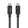 Anker Prime Thunderbolt 5 Cable 33 FT USB C to USB C Cable 240W Charging 80Gbps Data Transfer Up to 120Gbps Bandwidth 8K4K Displays for iPhone 16 MacBook and More Thunderbolt 5Certified