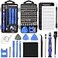 STREBITO Precision Magnetic Screwdriver Set 124Piece Electronics Tool Kit with 101 Bits for Computer Laptop Cell Phone PC MacBook iPhone PS4 PS5 Xbox Repair