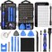 STREBITO Precision Magnetic Screwdriver Set 124Piece Electronics Tool Kit with 101 Bits for Computer Laptop Cell Phone PC MacBook iPhone PS4 PS5 Xbox Repair