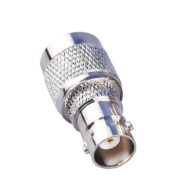 DHT Electronics RF coaxial Coax Adapter TNC Male to BNC Female