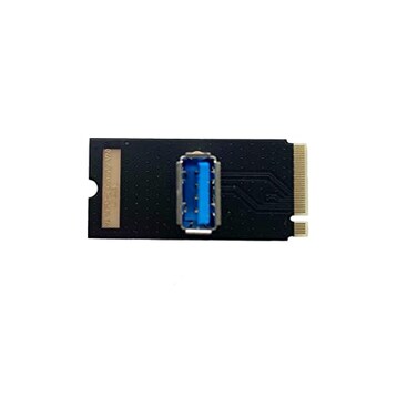 Thsion NGFF M2 to USB Converter M2 to PCIe Connector Molex Riser Adapter for GPU Black