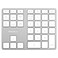 Macally Bluetooth Number Pad for Laptop Rechargeable Wireless Numeric Keypad Slim 35 Key Wireless Number Pad Keyboard for Data Entry 10 Key Numpad Compatible with Mac MacBook iPad PC Windows