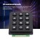 ASHATA 12 Keyboard Modules 12 Keys 3x4 Push Buttons External Keypad Modules for MCU