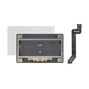 ICTION New Replacement A1707 Trackpad Touchpad with Cable for MacBook Pro Retina 15 A1707 Late 2016 Mid 2017 Silver