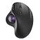 Nulea M501 Wireless Trackball Mouse Rechargeable Ergonomic Easy Thumb Control Precise Smooth Tracking 3 Device Connection Bluetooth or USB Receiver Compatible for PC Laptop Mac Windows